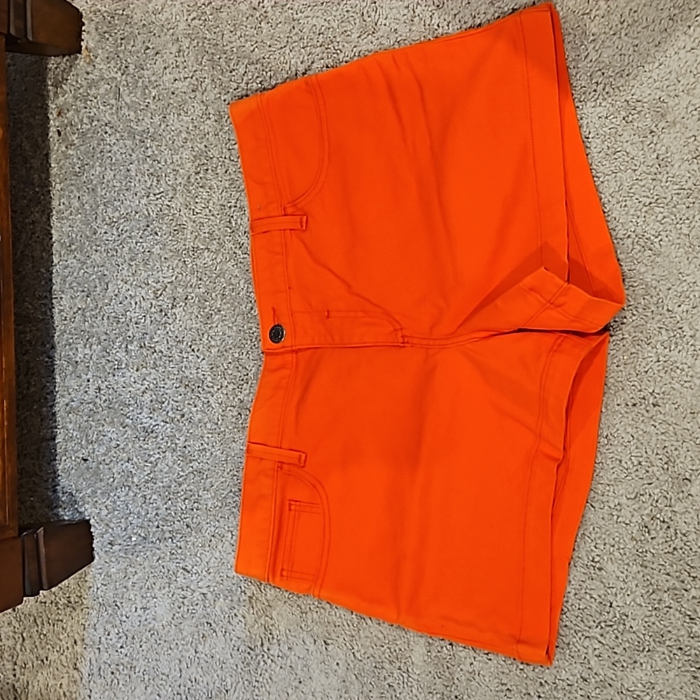 Calvin Klein Dark Coral Shorts Size 16 NWT 33 waist